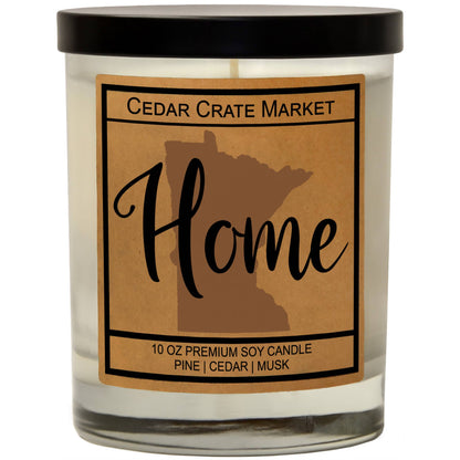 Minnesota Home State Soy Candle