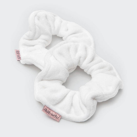 Towel Scrunchie 2 Pack - White
