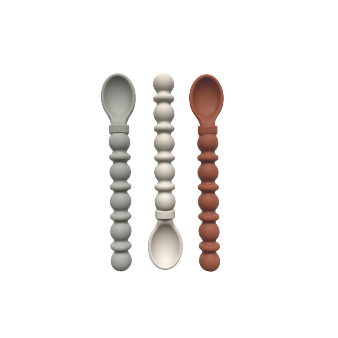 Silicone Teethy Utensil - Earth Tones