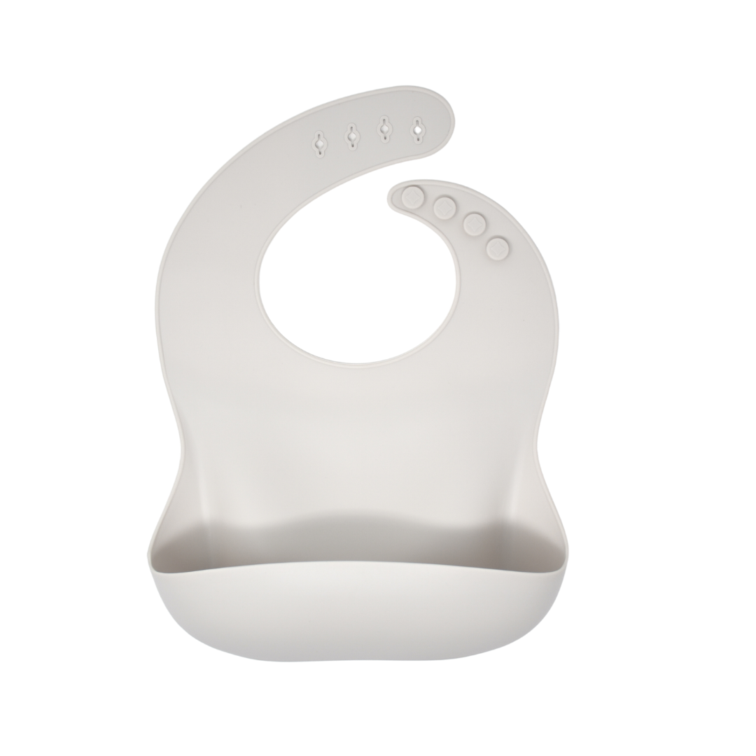 Silicone Catch Bib - Milk