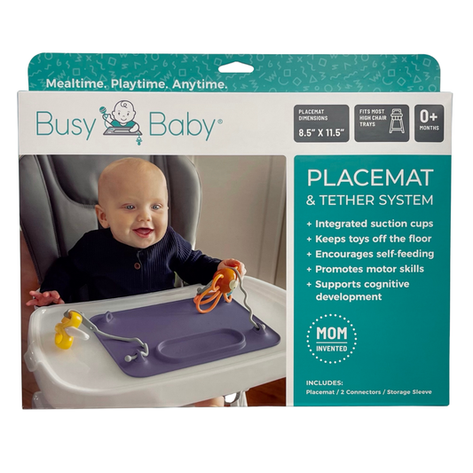 Busy Baby Placemat - Pewter