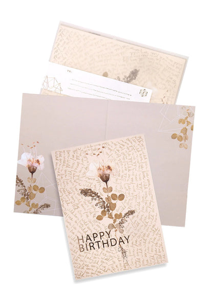 Greeting Card - Born Free Birthday