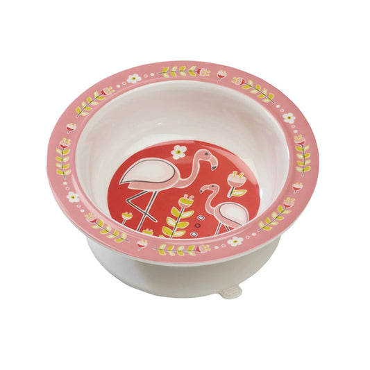Suction Baby Bowl - Flamingo