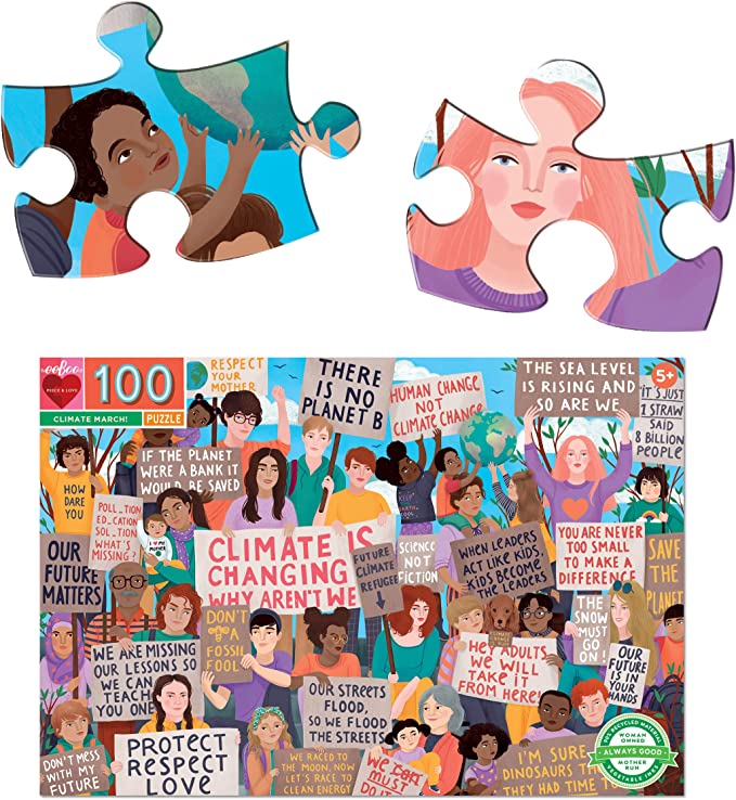 Climate March! 100 Piece Puzzle