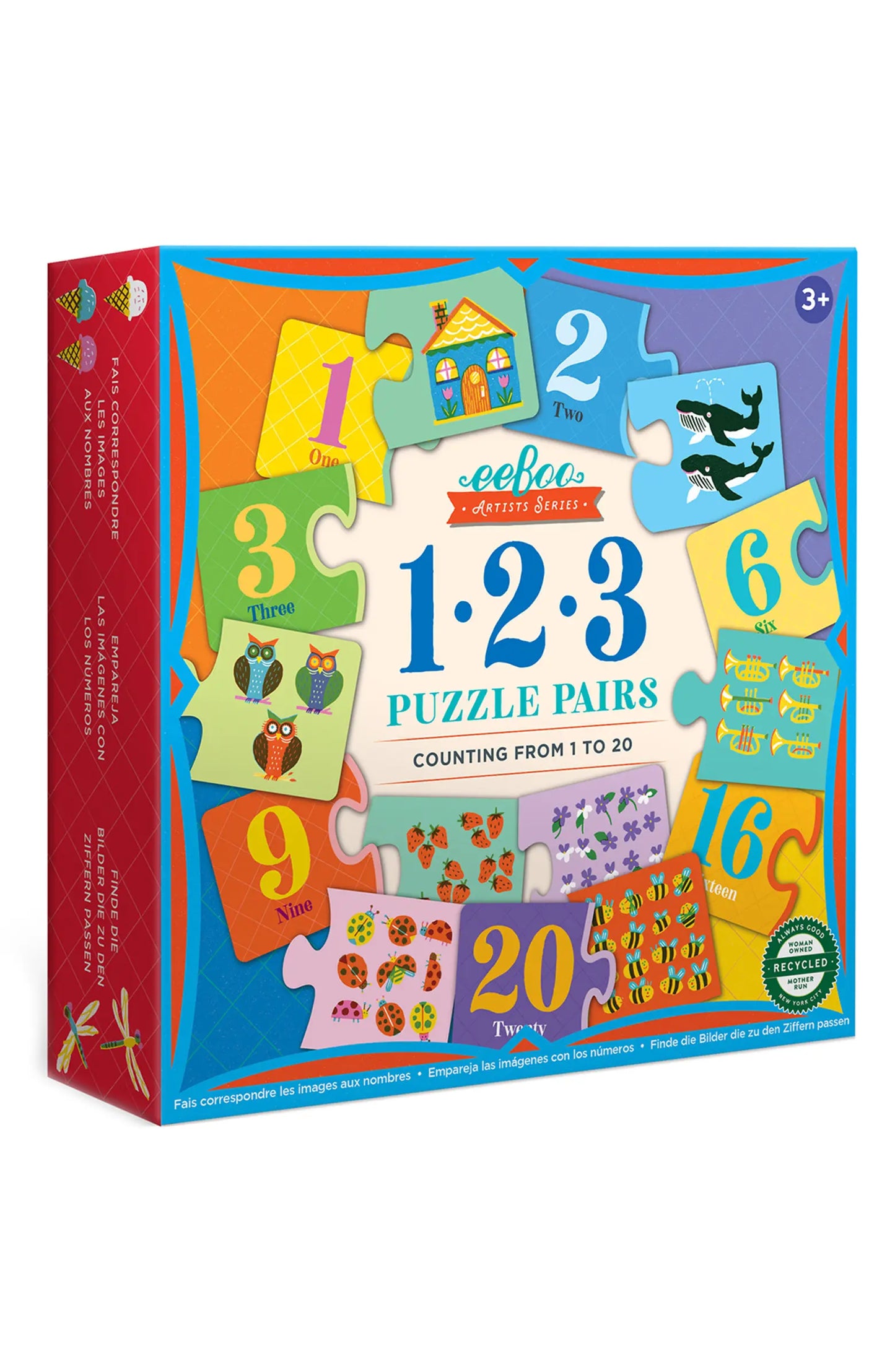 1 2 3 Puzzle Pairs