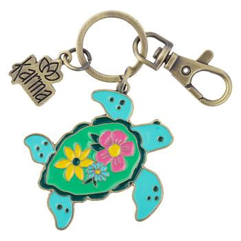 Enamel Keychain - Turtle