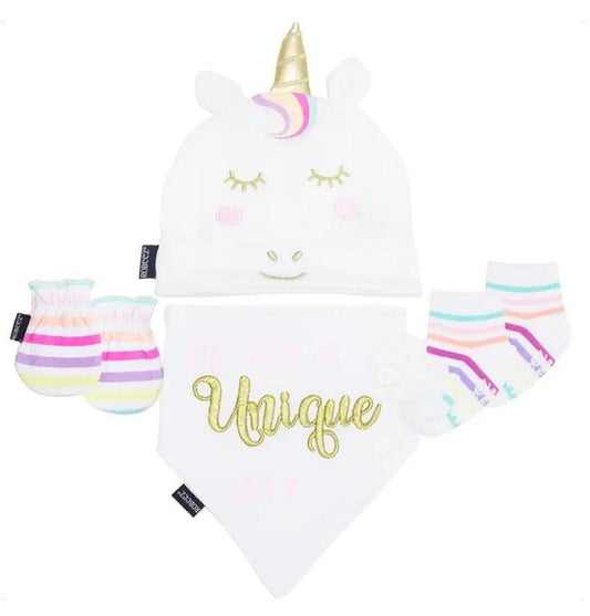 Infant 4 Piece Gift Set - Unicorn